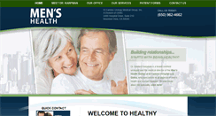 Desktop Screenshot of healthy-male.com